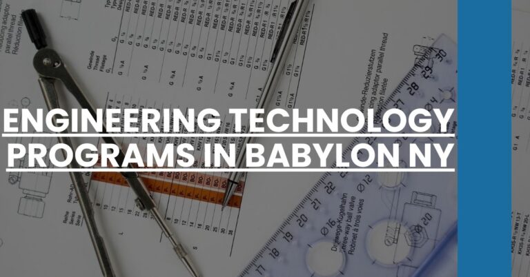 Engineering Technology Programs in Babylon NY Feature Image