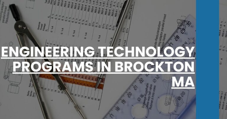 Engineering Technology Programs in Brockton MA Feature Image