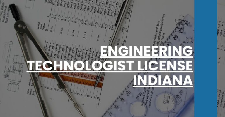 Engineering Technologist License Indiana Feature Image