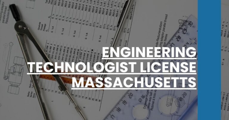 Engineering Technologist License Massachusetts Feature Image