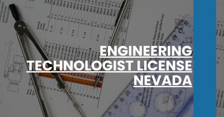 Engineering Technologist License Nevada Feature Image